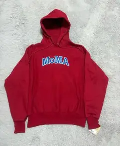MoMA × Championリバースウィーブロゴ入りパーカー　新品タグ付
