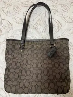 Coach トートバッグ ブラウン ブラック