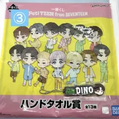 ③ ディノ PetiTEEN 一番くじ2点セット SEVENTEEN