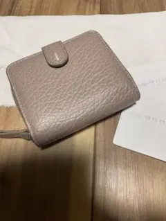 メゾンマルジェラ　レザー二つ折り財布