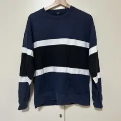 BEAMS HEART トレーナー　メンズ　ネイビー　Sサイズ