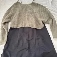 KBF 2WAYニットSETキャミワンピース