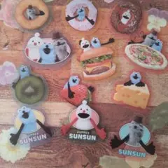 バラ売り スンスン フレークシール サンキューマート パペットスンスン