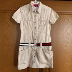 トミーガール　ミニ　シャツワンピース