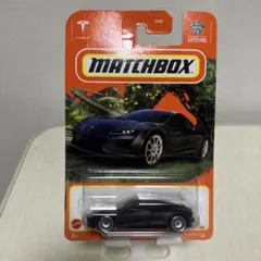 マテル　ミニカー　TESLA テスラ　ロードスター　つや消し　ブラック　未開封品