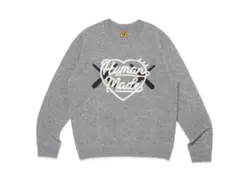 HUMAN MADE x KAWS Made Knit Sweater Grayのサムネイル