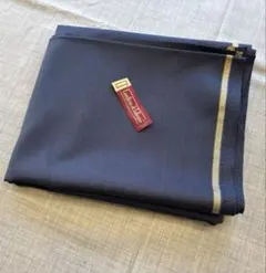 イタリア製tollegno Super 100's ネイビー スーツ生地　ハギレ