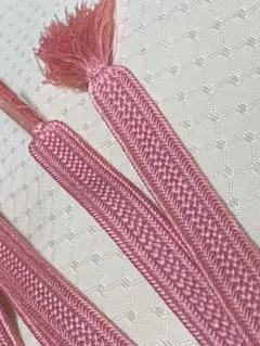 値下げしました！　帯締め　ピンク