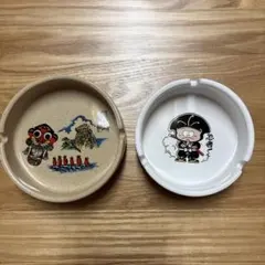 イラスト入り陶器灰皿セット 5個 - メルカリ