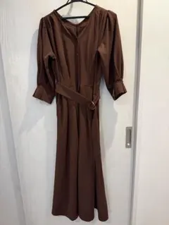 aimeine カフスデザインアシンメトリーワンピース - メルカリ