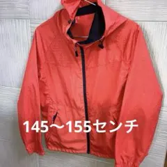 オレンジ ブルゾン