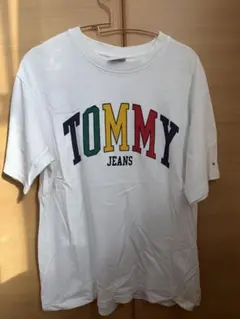 TOMMY JEANS ロゴプリント Tシャツ Mサイズ