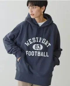 美品！AMERICAN HOLIC チャコールグレー パーカー Mサイズ