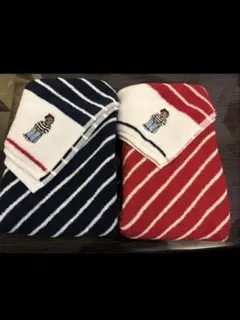 ❽❷新品ラルフローレン　ポロベア　フェイスタオル二枚