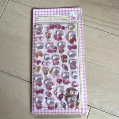 【新品未使用】第2弾　ボンボンドロップシール　ハローキティ