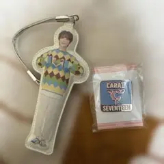 SEVENTEEN THE8キーホルダーとピンバッジセット