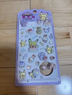 ポケモン 韓国 立体シール 3D キャンディ ボンボン ステッカー 切り取りあり