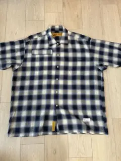 F.A.T. ネルシャツ ネイビー/ホワイトチェック