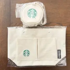 【未開封品】スターバックス福袋2025 バッグインバッグ＆クリアポーチのサムネイル
