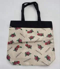 【非売品】高島屋ノベルティ FAUCHON フォション トートバッグ ローズ柄のサムネイル