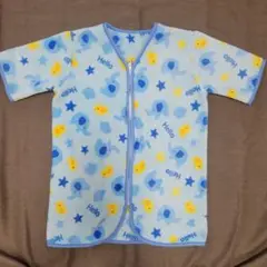 スリーパー 50cm X 70cm 青色 ひよこ