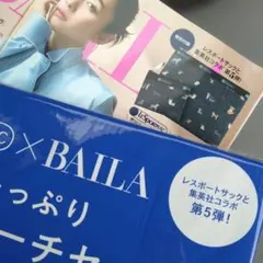バイラ　4月号 最新号　LeSportsac × BAILA 犬柄ポーチセット
