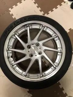 WORK LS105 17インチ 4H 6.5J PCD100 メッキホイール - メルカリ