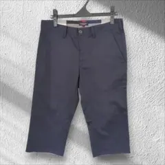 BLACK LABEL クレストブリッジ　クロップドパンツ　ネイビー　76のサムネイル