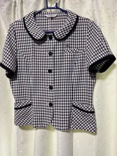 choix en joie 半袖襟付きシャツ　事務服