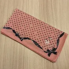 JILL STUART ハンカチ ピンク ドット リボンのサムネイル
