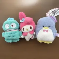 サンリオ ぬいぐるみ マスコット （タキシードサム、マイメロデイ、ハンギョドン）