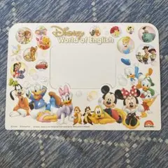 Disney World of English 写真入れ