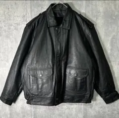 Tossさま専用　高級 牛革 レザージャケット ボアライナー オールブラック本革