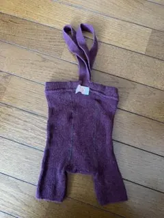 シリーサイラス　パープルリブ編みレギンス　SILLY SILAS