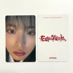 &TEAM ハルア トレカ ベイビーウルフ 月狼 ソロジャケット盤 HARUA