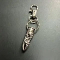 クロス 十字架 ドクロ 髑髏 スカル ガイコツ 骸骨 キーホルダー