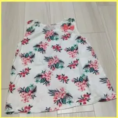 【女の子130cm】キッズ　花柄ノースリーブタンクトップ　西松屋　トップス　半袖のサムネイル