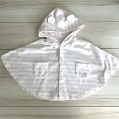 ジェラートピケ　ポンチョ　パイル素材