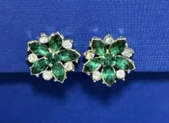 アンティーク　コスチュームジュエリー　ヴィンテージイヤリング