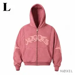 ✅新品 미사용 elev ストリートパーカー 핑크