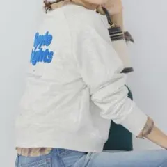 短時間使用★アメリカンホリック サガラ刺繍プルオーバー スウェット トレーナー