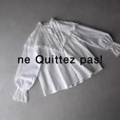 ヌキテパ⁑インドコットン フレンチスリーブフリルシアーブラウス
