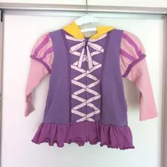 ラプンツェル仮装変身パーカーDハロ　ハロウィン110cm