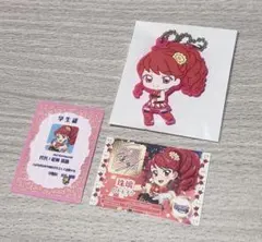 紅林珠璃 アイカツ プリパラ 入場者特典 ミニ学生証 トモチケ ラバーマスコット
