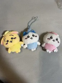 ちいかわ　ぬいぐるみBIG3 ガチャ　ようせい　うさぎ　ハチワレ　ちいかわセット