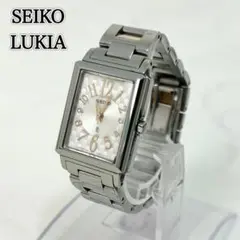 美品 SEIKO LUKIA 1F20-0BW0 ブラック スクエア レディース - メルカリ