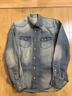ナノユニバース　デニムシャツ　L