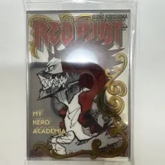 僕のヒーローアカデミア展 パブミラー ステッカー　霧島　レッドライオット