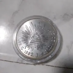 1947年 メキシコ 5ペソ 銀貨 クアウテモック フランクリンミント