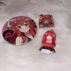 五等分の花嫁 中野五月 缶バッジ フィギュア アクキー セット